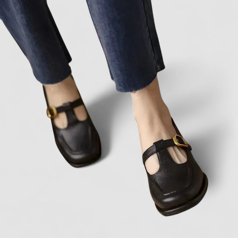 Kyrahnae | Orthopedic T-Strap Mary Jane Shoes