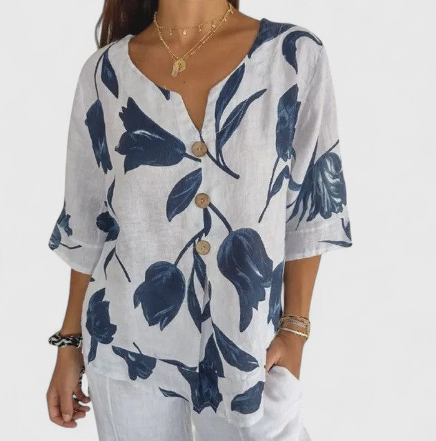 Isabel | Floral Print Blouse