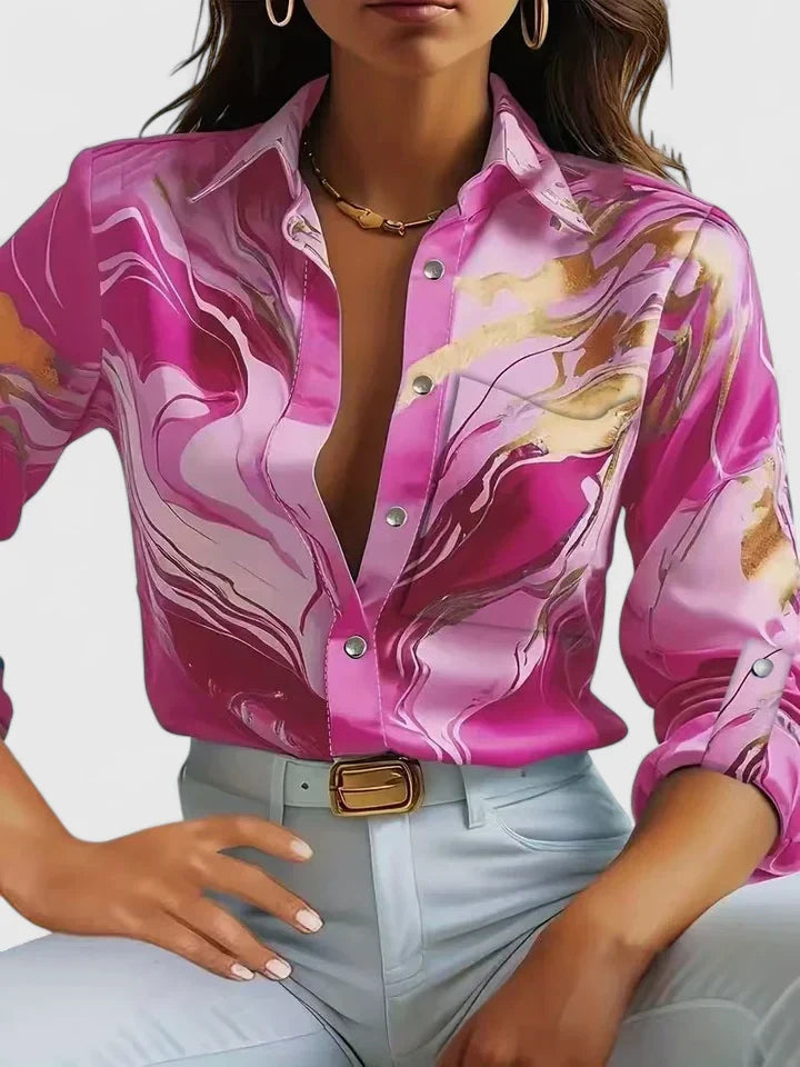 Lucianelle | Elegant Floral Blouse