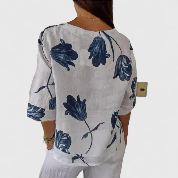 Isabel | Floral Print Blouse