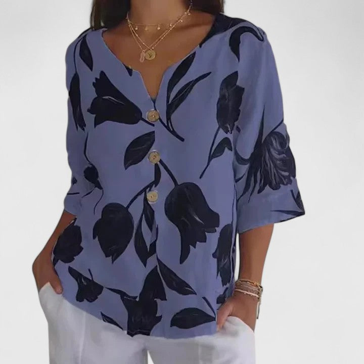 Isabel | Floral Print Blouse