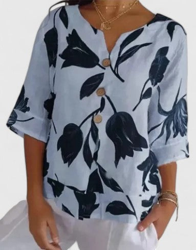 Isabel | Floral Print Blouse