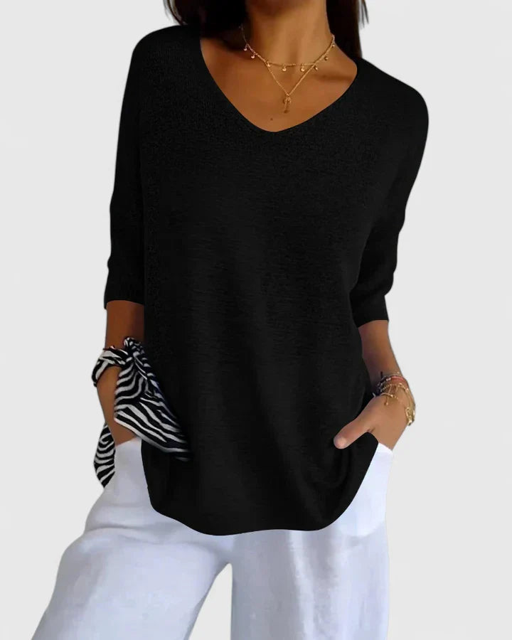 Karyxiah | Sophisticated Slim Fit Top