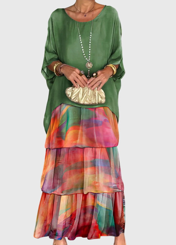 Susan™ | Elegant Flowing Maxi Dress