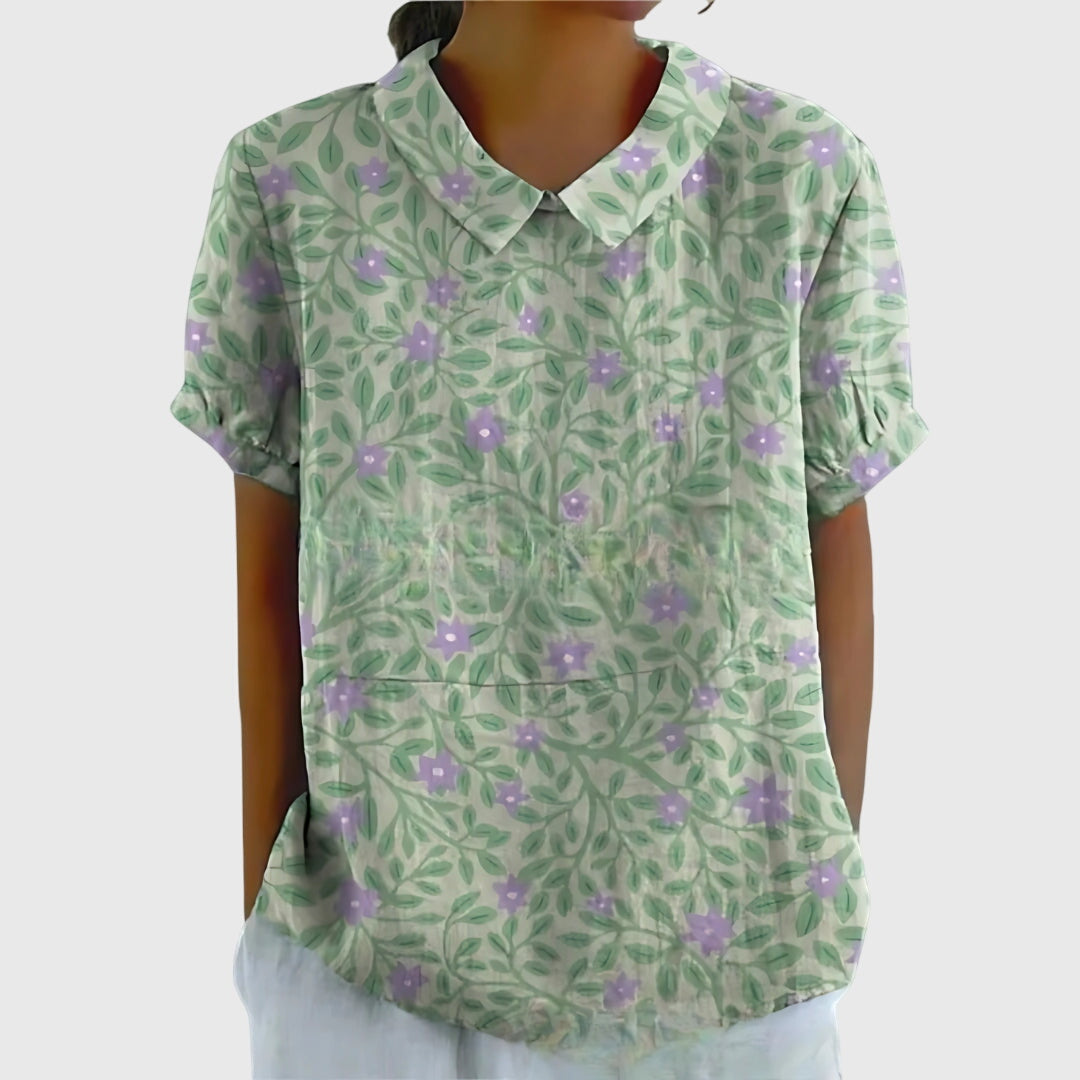 Jenna™ | Elegant Floral Blouse