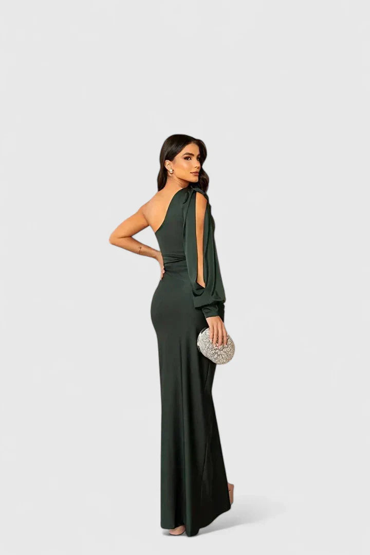 Saryxiah | Elegant Pleated Maxi Dress