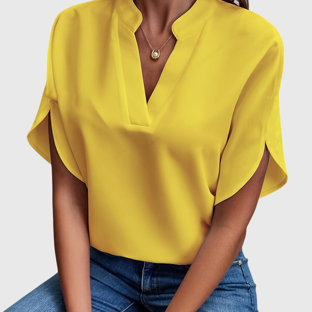 Kristie™ | Elegant Satin Blouse