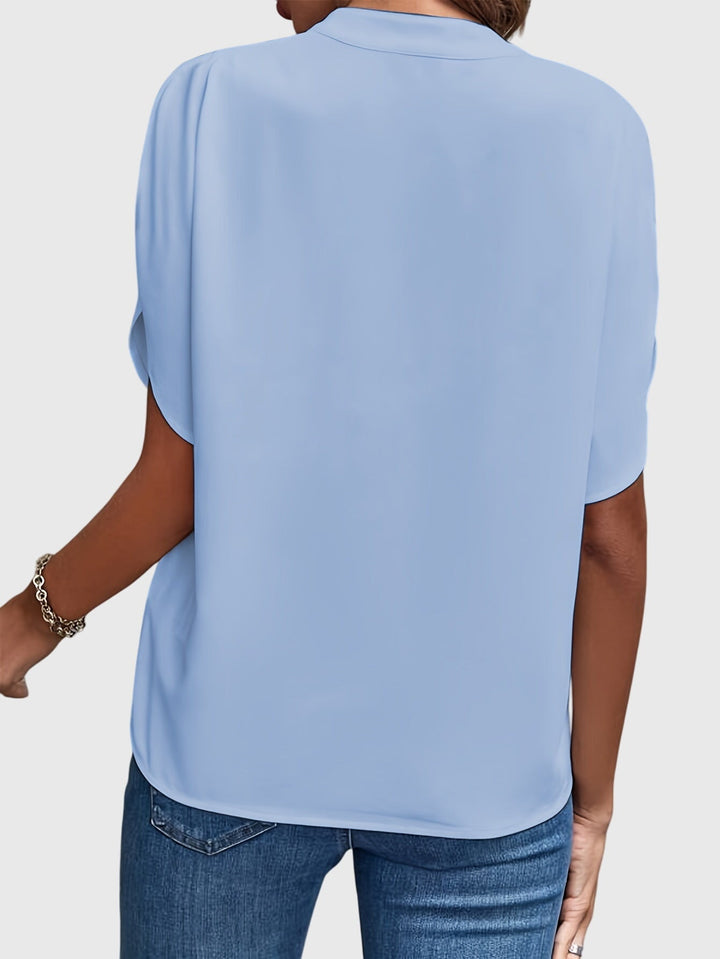 Kristie™ | Elegant Satin Blouse