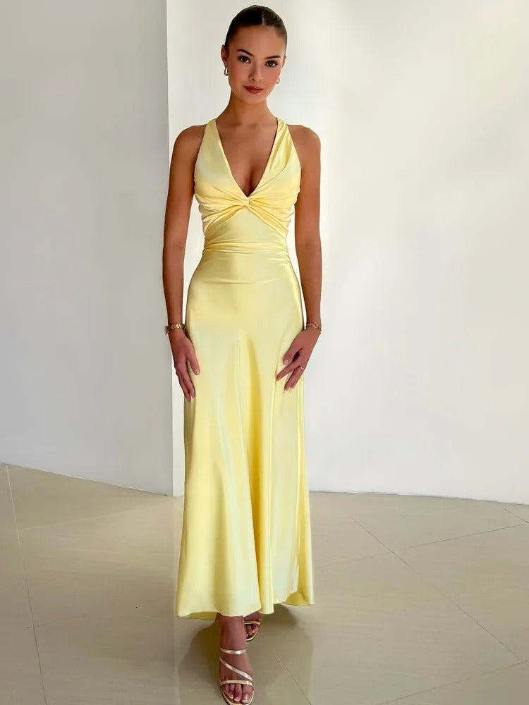 Naomi | Sleeveless Party Wedding Guest Dress
