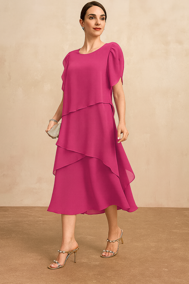 Jean | Chiffon Wedding Guest Dress