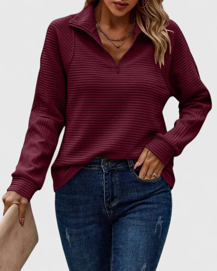 Korynne | Sophisticated Knit Sweater
