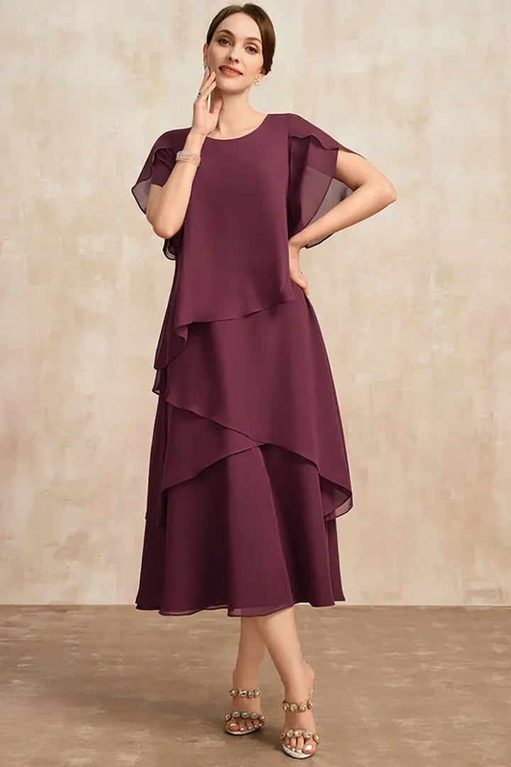 Jean | Chiffon Wedding Guest Dress