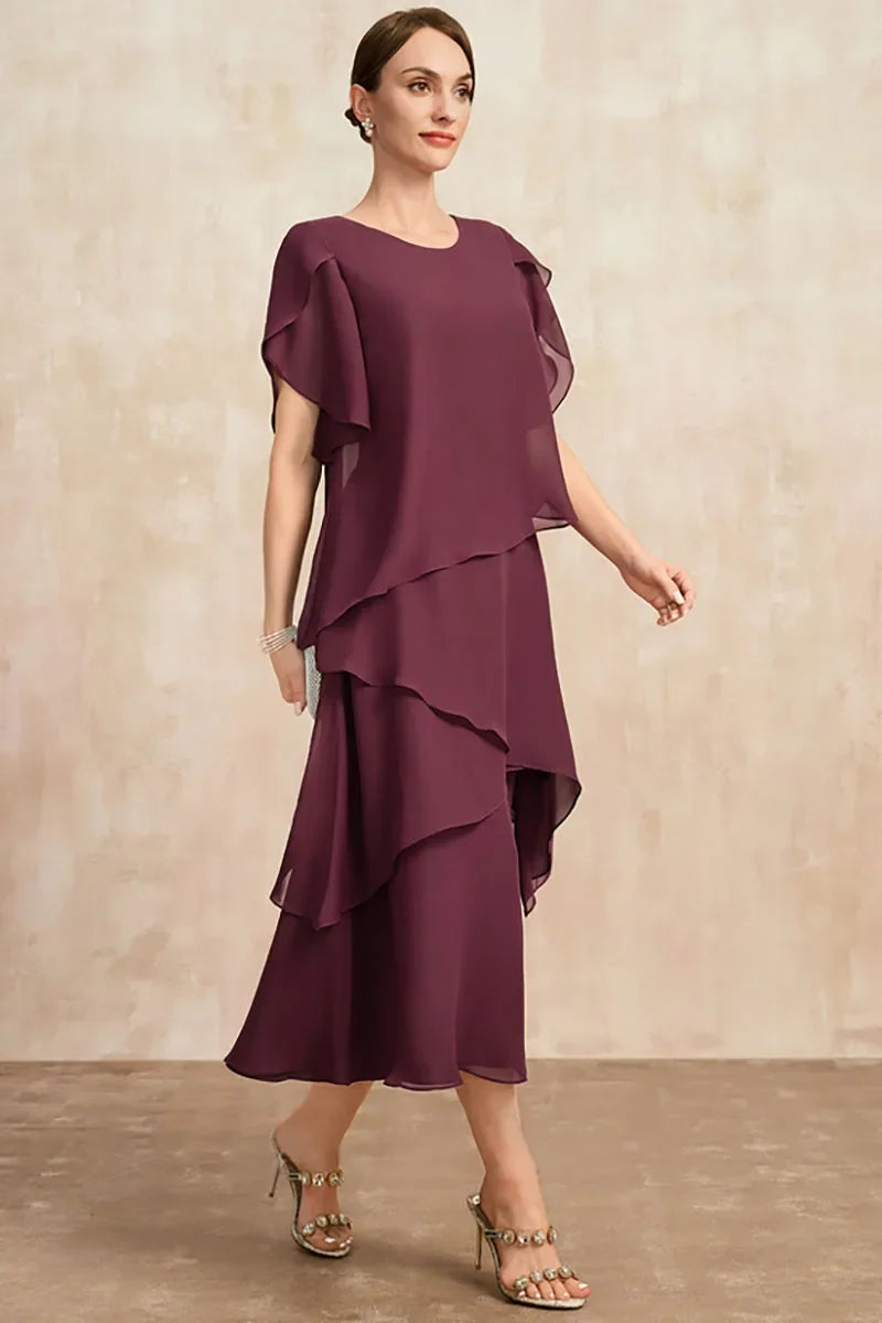 Jean | Chiffon Wedding Guest Dress