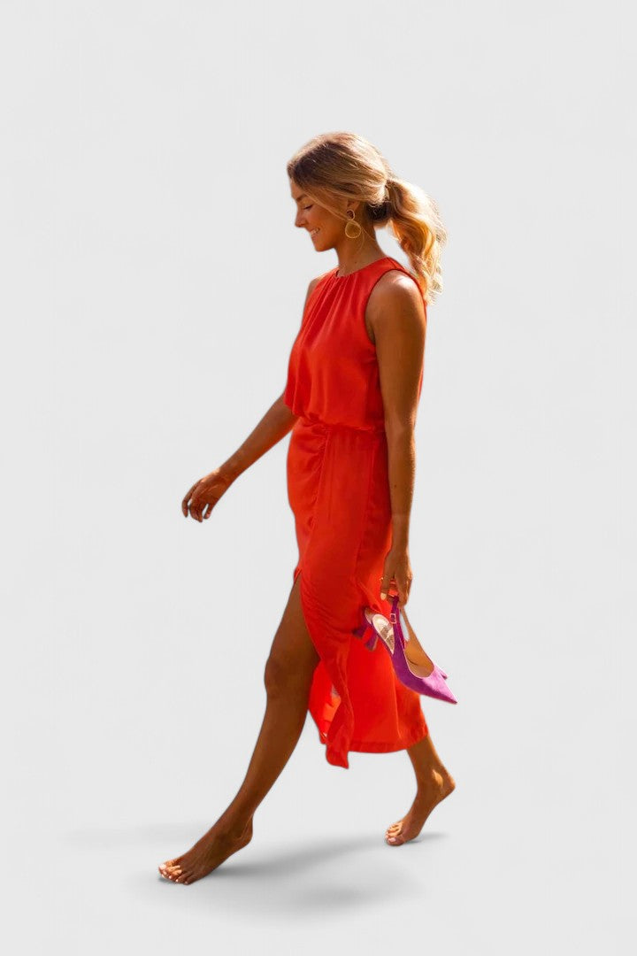 Theonae™ | Relaxed Lightweight Midi Dress