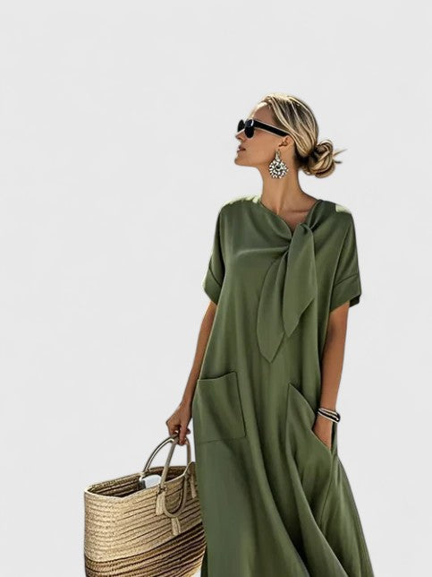 Antonina | Elegant Long Sleeve Maxi Dress