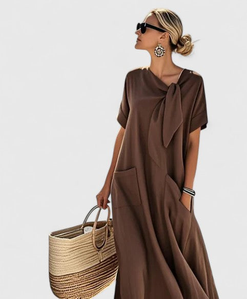 Antonina | Elegant Long Sleeve Maxi Dress