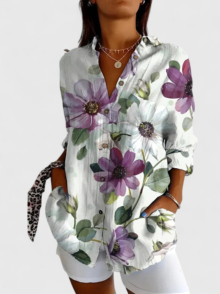 Dianne™ | Elegant Floral Blouse